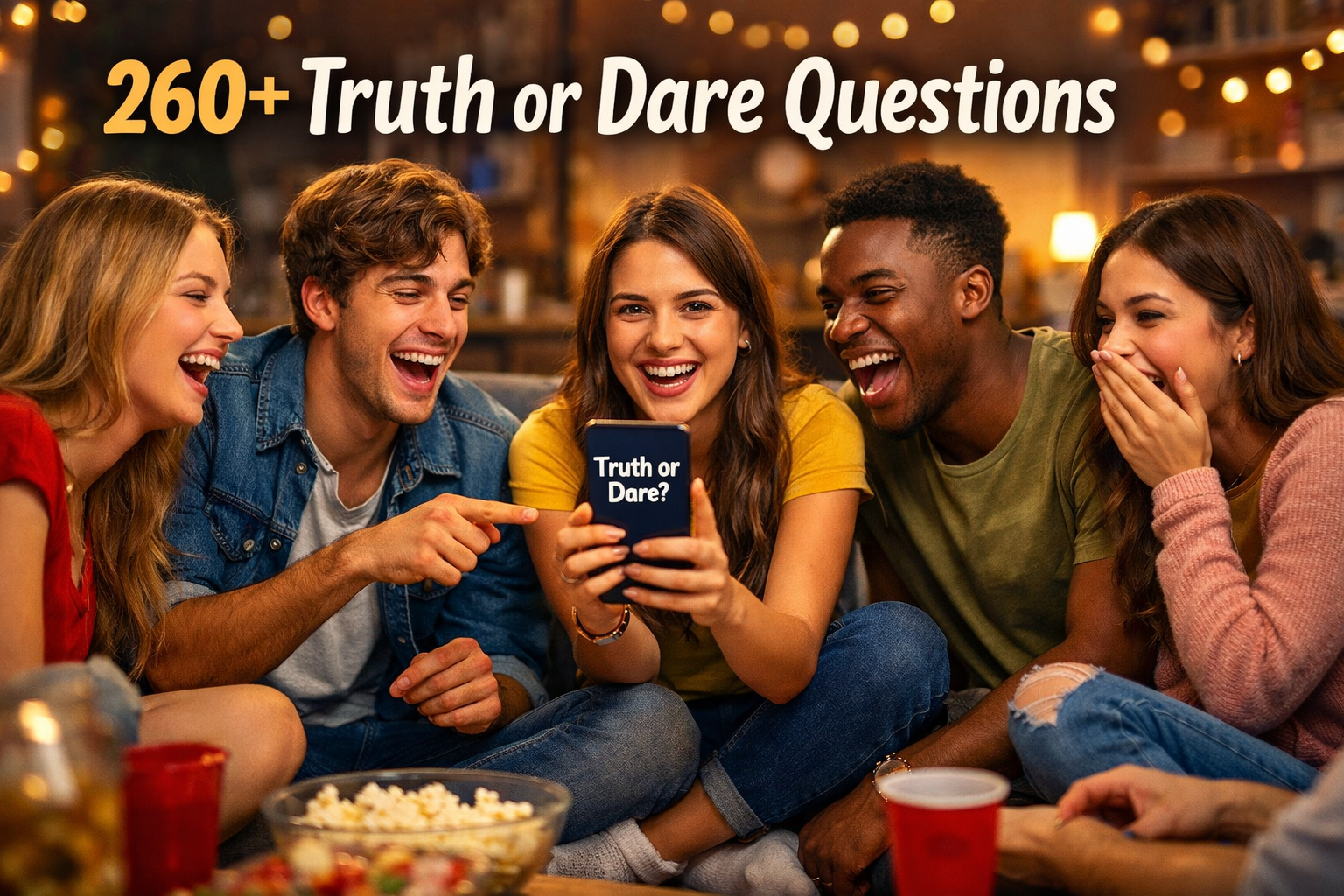 260+ Best Truth or Dare Questions (Funny, Deep, Spicy & For Friends)