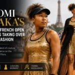 Naomi Osaka’s Golden French Open Outfit Is Taking Over Tennis Fashion