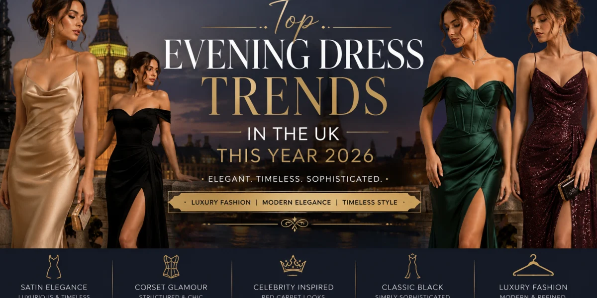 Top Evening Dress Trends in the UK This Year 2026