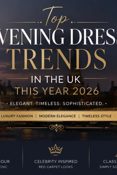 Top Evening Dress Trends in the UK This Year 2026