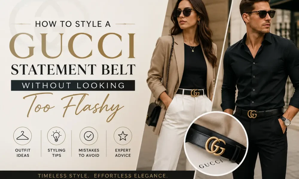 How to Style a Gucci Statement Belt Without Looking Too Flashy
